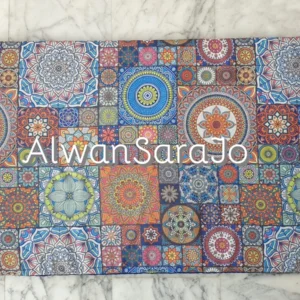 Colored praying rug islamic