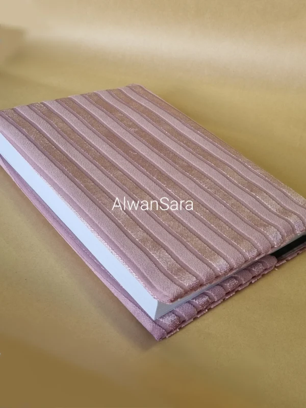 Quran fabric cover alwansara pink