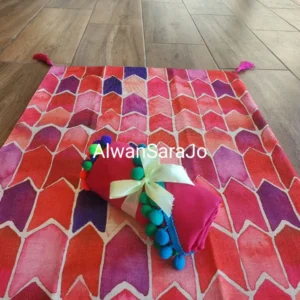 prayer rug girls fuschia alwansara