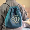 Portable prayer bag rug boys star