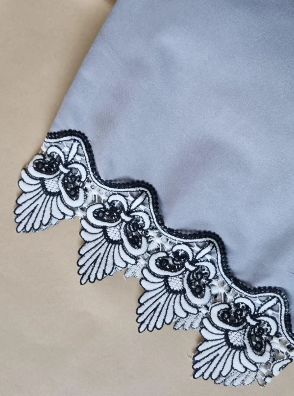 Prayerclothes alwansara fabric grey decorative