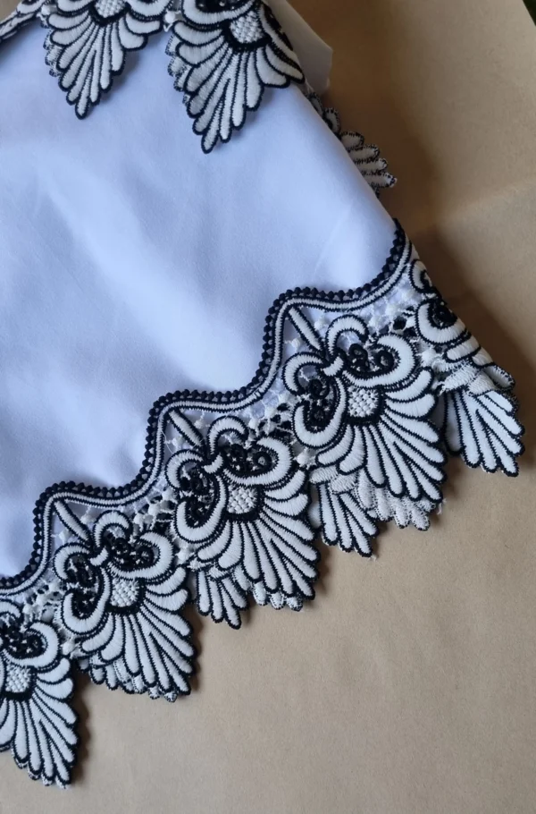 Prayerclothes alwansara fabric white decorative